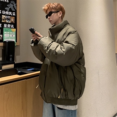 M885-P82美式宽松型立领面包服棉衣外套，男装棉衣，星座1501-1