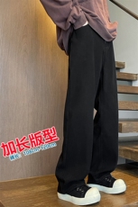 加长版裤子男高个子水洗微喇牛仔裤185cm110直筒KZ008P60加绒70，男装牛仔裤，电商B312