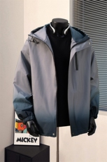 1港风山系防水冲锋衣渐变色夹克男：聚酯纤维JK77088P85控128，男装夹克，星座226-2