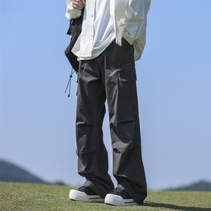 2024秋季新款工装裤多口袋设计感痞帅休闲长裤宽松现货 K8117-P52图片