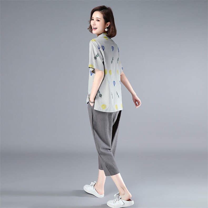 气质时尚潮流套装/套裙短袖2021年夏季个性宽松休闲,女装套装/套裙,独衣靓