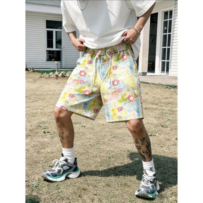 现货！多巴胺色彩短裤五分裤休闲裤短裤男A061-AD01611-特P30，男装牛仔裤，电商A061