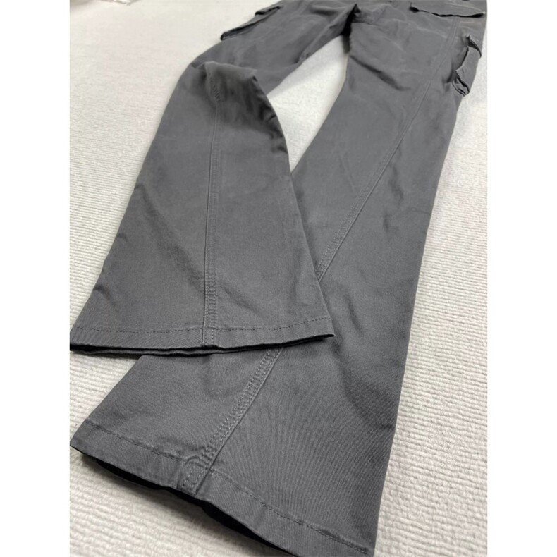 【现货】DGZ14-批52微喇工装裤男女夏季vibe高腰显瘦潮流垂马蹄裤,男装工装外套,星座603-2