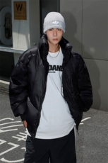 1港风小众设计盔甲白鸭绒大码M-5XL潮流夹克式羽绒服YR77928P198，男装夹克，星座226-2