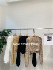 新款毛毛针织毛衣，女装针织衫/毛衣，G