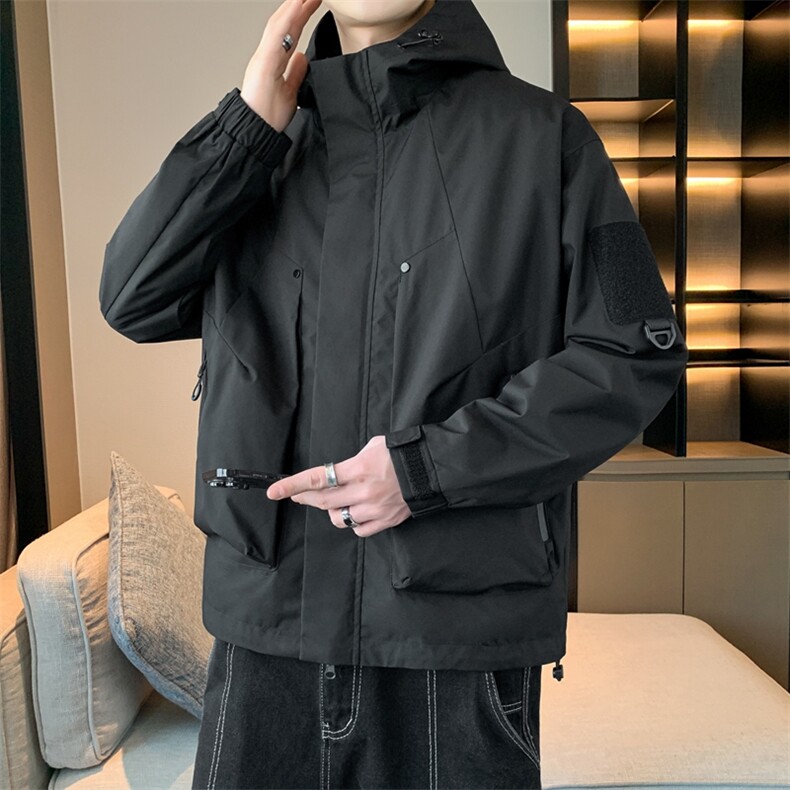 春季现货户外夹克男冲锋衣外套DSA157B-J111-P60,男装夹克,电商A157B