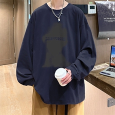 抖音得物供货量大从优可提供视频美式长袖T恤CT846特P25，男装T恤，电商A486-1