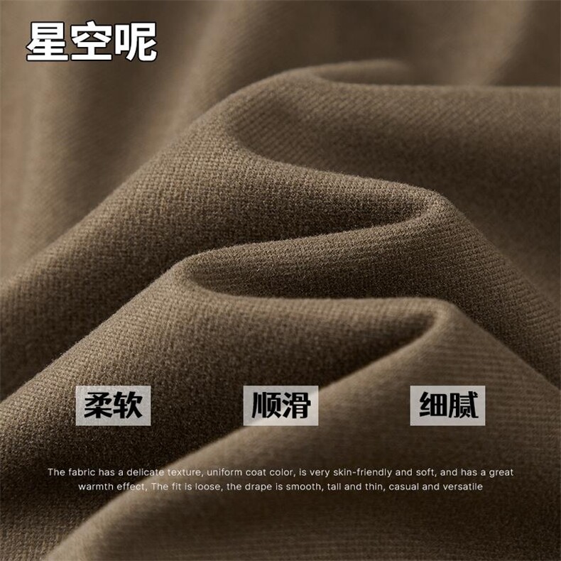 2025秋季新款面料：聚酯纤维100%K24073-特P38控75,男装休闲裤,电商A001-1