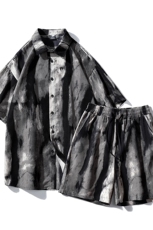 1短衬CS77033特P25DK77055特P18无差价套装TZ77066特P43大码M-5XL，男装休闲套装，星座226-2