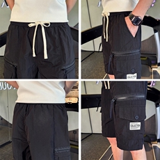 2025夏季户外街头中裤工装速干短裤男士宽松五分裤子D918P48控68，男装牛仔裤，电商C208