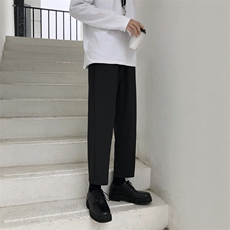 新款2023春季冰丝裤新款运动九分裤舒适直筒裤1216-特批：20，男装休闲裤，星座718-1