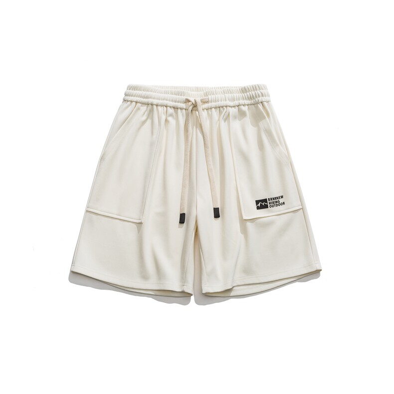 夏季新款港风山系纹章休闲运动短裤时尚基础百搭DK322-P30,女装休闲裤,电商A128