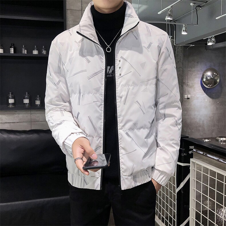 312A-9908-P1852025冬季新款时尚羽绒服短款外套男80%白鸭绒C,男装羽绒服,星座312A-5