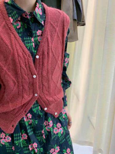 羊绒马海毛开衫，14个色系，其它，曼述