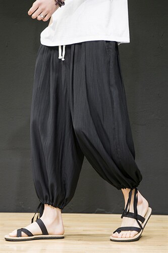 2025夏季新款风桃花皱面料宽松休闲抽九分裤黑色 K126-P55,男装休闲裤,电商B277A(原A068),电商基地 2025夏季新款风桃花皱面料宽松休闲抽九分裤黑色 K126-P55,男装休闲裤,电商B277A(原A068),电商基地