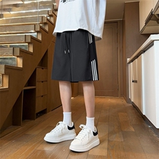 ！2025夏季新款男士冰丝短裤清凉织带运动五分裤DK340特P25，男装牛仔裤，电商B220