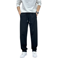松紧抽绳男宽松休闲裤百搭运动裤卫裤A329-K8722-P60，男装休闲裤，电商A329