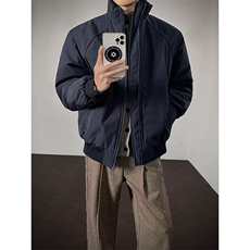 网图！cleanfit短款棉服男冬季加厚立领美式棉衣25XM88269特P65，男装棉衣，电商A042