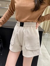 高品质松紧腰休闲短裤，其它，Balance Studio