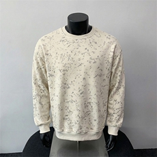 改华棉扎染圆领卫衣【现货】C403A-T95-特P28，男装卫衣，电商C403A