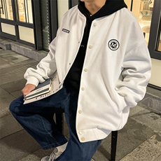 现货2025春装百搭棒球服夹克外套上衣潮流D201-DM73-P75，男装夹克，电商D321-1