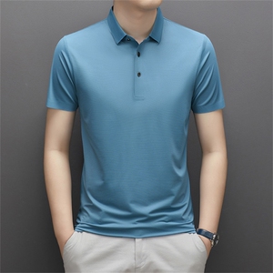 polo衫男士t恤短袖翻领中年时尚商务男夏季体恤衫SQ68385-P50图片