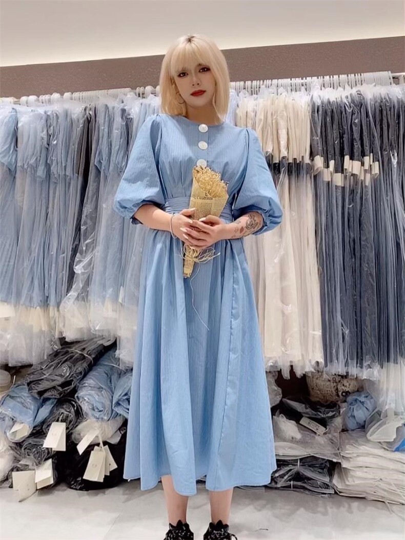 夏季欧韩时尚款连衣裙，女装连衣裙，慕容神话