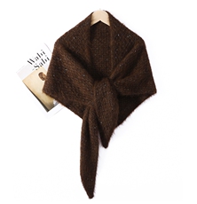 2025年秋季时尚百搭通勤简约休闲三角巾，围巾，牧思羊