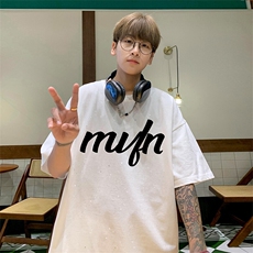 量大优供抖音视频支持得物配合二开美式满天星亮片短袖T恤MTX600，男装T恤，电商A486-1