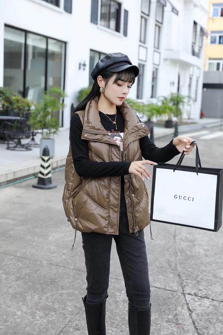 冬季补单款羽绒马甲，女装马甲，名门秀