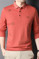 CE603钱塘2020-3中年男士商务休闲百搭新款时尚长袖T恤P65，男装T恤，钱塘207-2