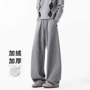 B258-K2939加绒45控98 抖音品质 弯刀卫裤 65%棉35%聚酯纤维图片