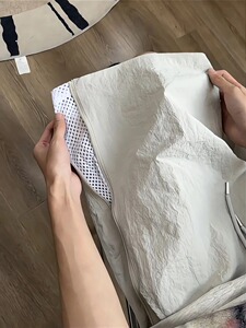 侧边拉链网眼透气冰丝裤子男款夏季美式速干工装裤户外登山冲锋裤图片