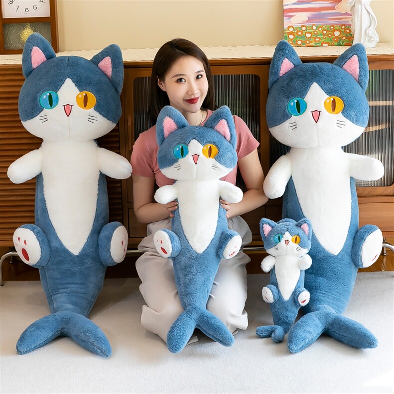 鲨猫抱枕，乐迪毛绒玩具