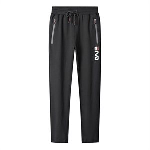 M-9XL 男大码束脚休闲裤 弹力宽松春秋款运动裤 5032-1_3367p55图片