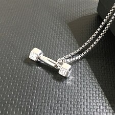 G1841欧美戒指吊坠个性项链创意男士钛钢吊坠T恤链毛衣链配饰，项链，星座510A-2