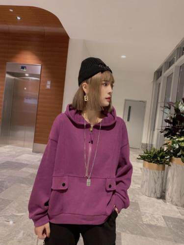 加厚磨毛卫衣，女装卫衣/绒衫，柏旺阁