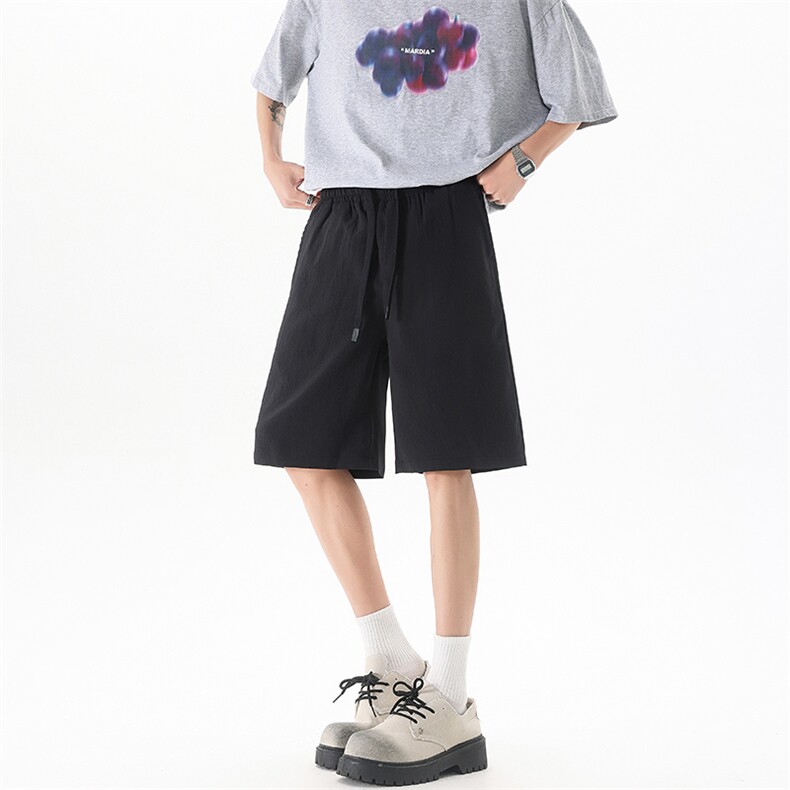 8XL-M特大码冰丝透气垂感短裤男篮球运动五分裤DK1507P30控48,男装牛仔裤,电商D206-1