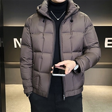 90白鸭绒连帽高端男装羽绒服C317-YY683-P325，男装羽绒服，电商C317