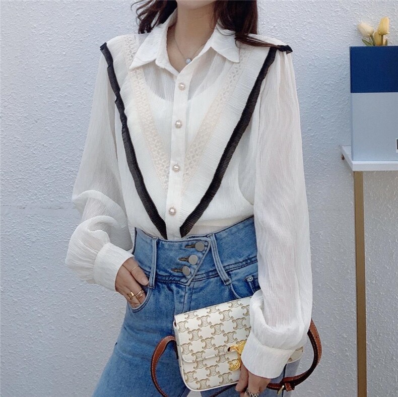 【春款】撞色上衣，其它，色调轩