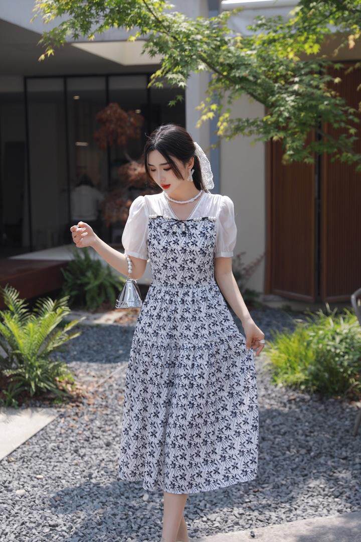 2023夏小清新连衣裙，女装连衣裙，贻思茗