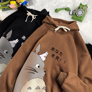 WY2150-P35 加绒款-P40 纯棉连帽卫衣男大码运动帽衫宽松薄图片