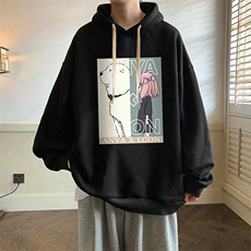 连帽卫衣男大码运动服帽衫外套WY2365-P35，男装卫衣，电商A040
