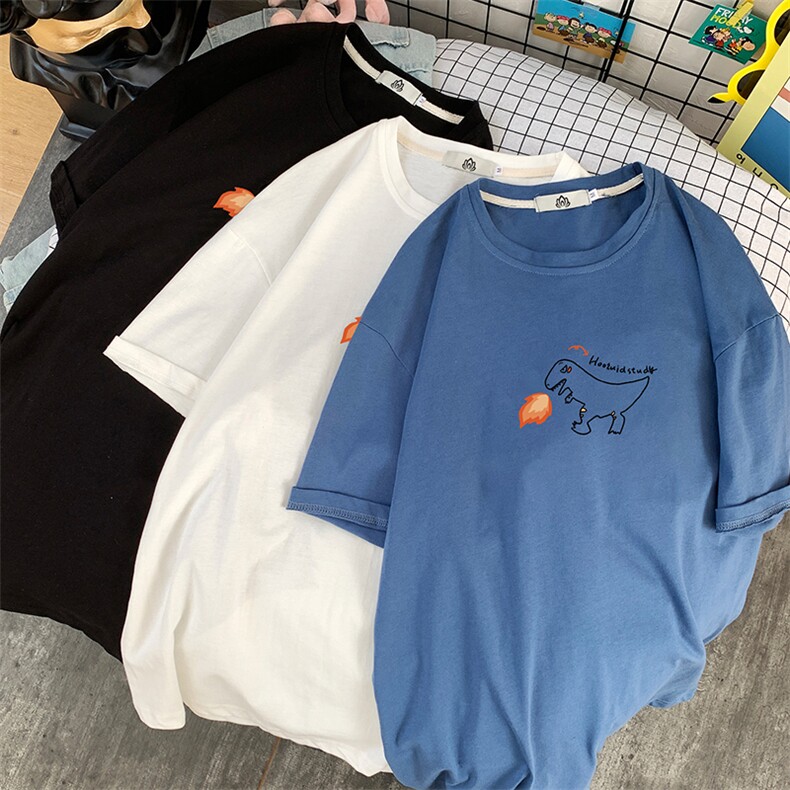 DX17040-P20纯棉短袖t恤男大码半袖打底衫宽松体恤衫港风,男装T恤,电商A040