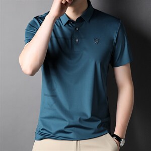 D22730钱塘2020-2无痕精品男士休闲短袖翻领T恤P65