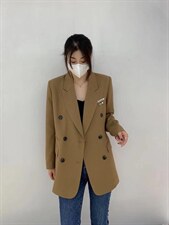 2021早秋款修身休闲西装外套，女装西装，时戴衣人