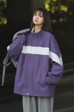 2024春季新款现货户外双面穿立领夹克男冲锋衣外套JK901-P75，男装夹克，星座1204-3