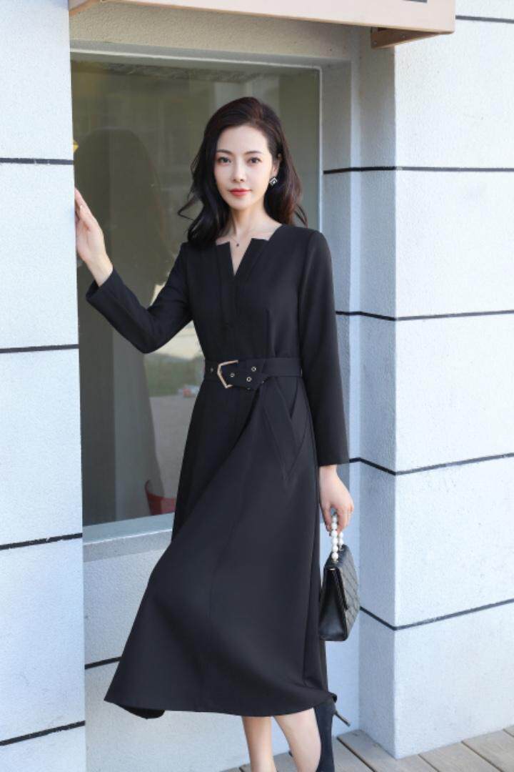气质连衣裙，女装连衣裙，蓝芝衣秀