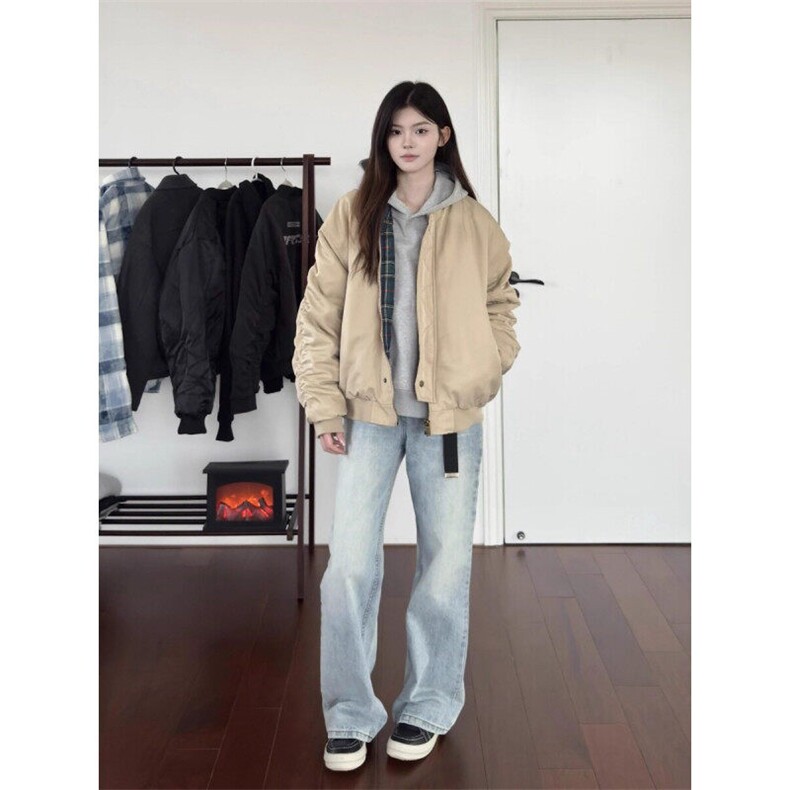 【有货】XZ434CC-特P76美式飞行夹克男春秋短款棒球服外套,男装夹克,星座1007（原301D）