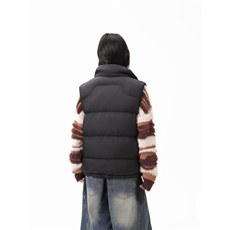90%绒新标有报告短款宽松羽绒服马甲上衣Y981/P210现货，男装羽绒服，星座202-3